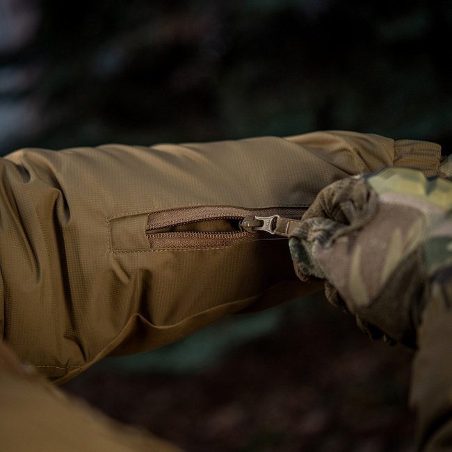 Jacheta de iarna pentru temperaturi de pana la - 20 de grade Celsius - Alpha Gen.III Pro Primaloft - Coyote - M-Tac