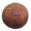 Heavy medical leather ball 15cm - - MILITARY SURPLUS ROMANIAN ARMY
