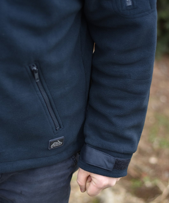POLAR JACKET - CLASSIC ARMY - Helikon Tex - NAVY BLUE - WITH EMBLEMS - IGSU