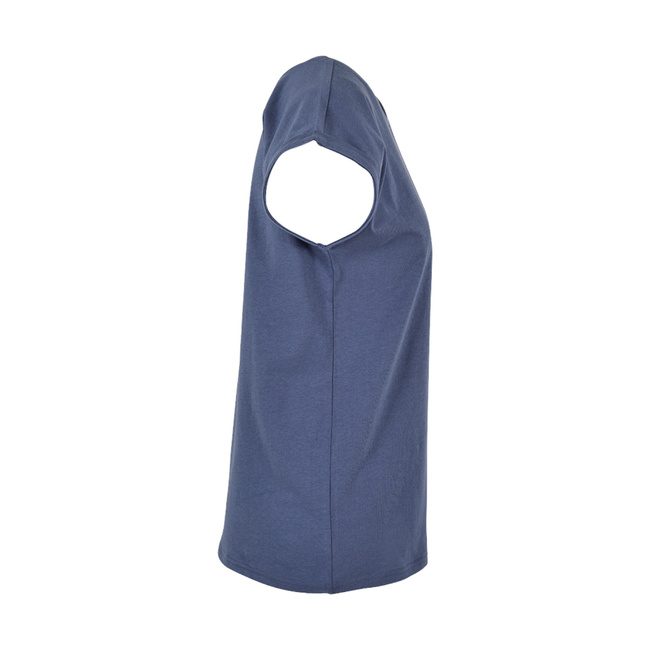 TRICOU PENTRU FEMEI - FORVERT PRINT - ALBASTRU VINTAGE - FONTANA - BRANDIT