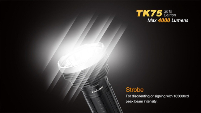 Lanterna Fenix TK75, impermeabila