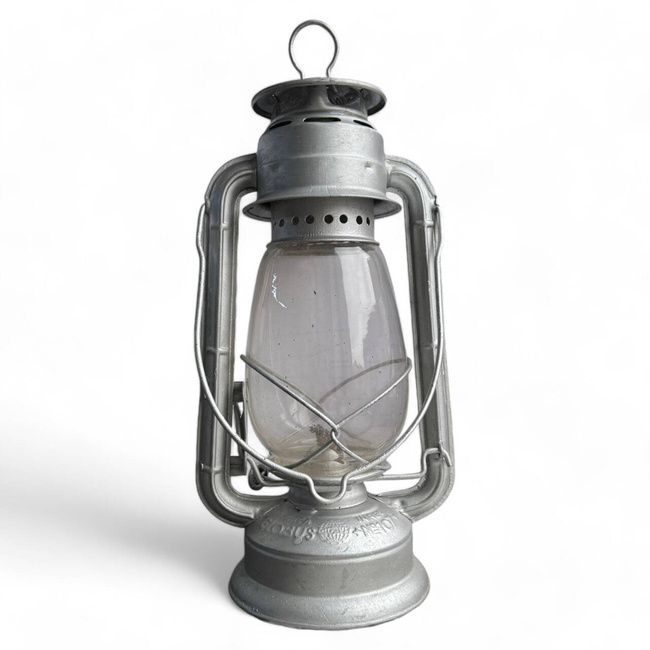 FELINAR DE VANT - METALOGLOBUS - ARGINTIU - SURPLUS MILITAR ARMATA ROMANA - IN STARE BUNA