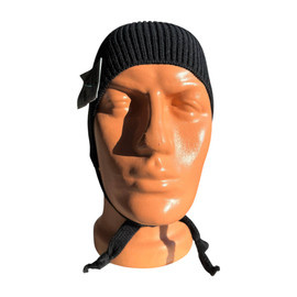 CAPISON LANA PENTRU CASCA - SURPLUS MILITAR ARMATA ROMANA - NEGRU - CA NOU