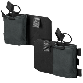 SET POUCH-URI PENTRU MUNIȚIE DE CARABINĂ - COMPETITION WINGS SET® - Helikon-Tex® - GRI FUMURIU/NEGRE