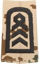 EMBLEMA - GERMAN ARMY TROPICAL CAMO/BLACK SHOULDER LOOPS ´OBERSTABSFELDWEBEL´