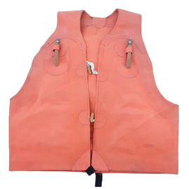 VESTA DE SALVARE SAJ - PORTOCALIE - SURPLUS MILITAR ARMATA ROMANA - DECO