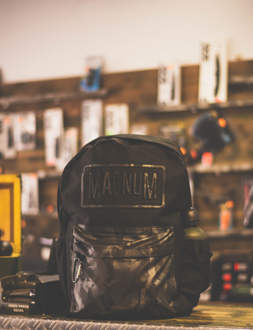 RUCSAC MAGNUM CORPS - NEGRU/AURIU (CAMUFLAJ)