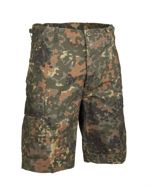 PANTALONI SCURTI IN STIL AMERICAN - BUMBAC RIPSTOP - Mil-Tec - FLECKTARN
