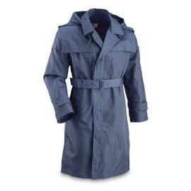 PELERINA, TRENCH IMPERMEABIL - SURPLUS MILITAR ARMATA ROMANA- CA NOU - BLEUMARIN
