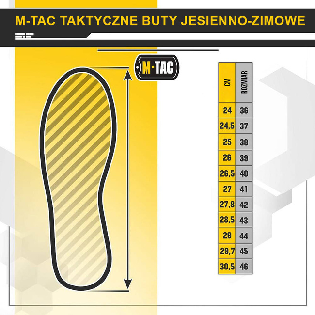 BOOTS TACTICAL DEMI-SEASON - COYOTE - M-TAC