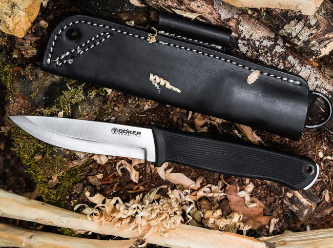 FIXED BLADE KNIFE BK-1 - BOKER ARBOLITO - BLACK