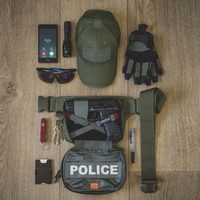 BORSETA - RUNNER - Pentagon - OLIV