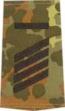 EMBLEMA - GERMAN ARMY FLECKTARN CAMO/BLACK SHOULDER LOOPS ´STABSGEFREITER UA´