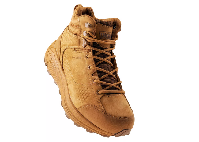 PANTOFI, INCALTAMINTE CASUAL IMPERMEABILA, CORDURA®, Hi-Poly - BRAG MID WP V - Magnum® - COYOTE