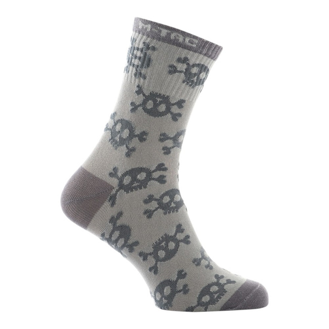 Sosete usoare - Lightweight Mk.3 Pirate Skull - Light Grey - M-Tac