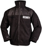 BLACK SECURITY FLEECE JACKET