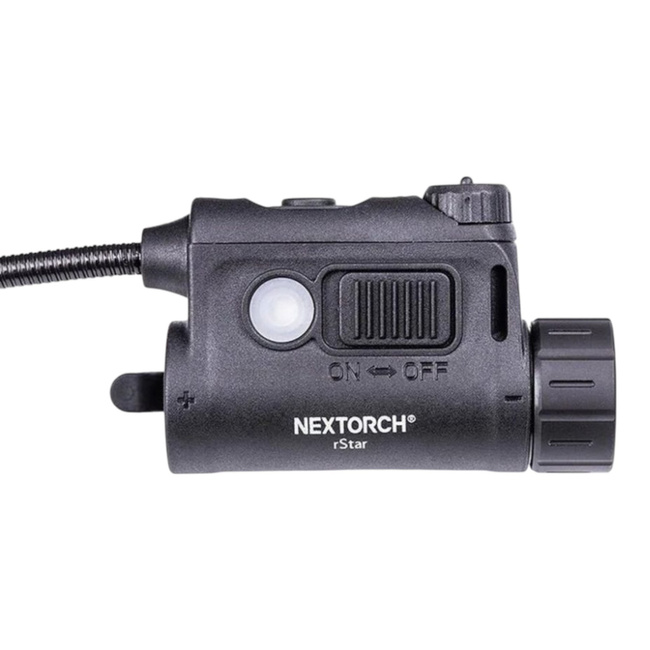 Lanterna tactica Nextorch rStar pentru casca si vesta - Neagra