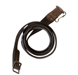 CUREA DIN PIELE PENTRU AK - SURPLUS MILITAR DE LA ARMATA ROMÂNĂ - NEAGRĂ - UZATĂ