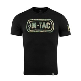T-SHIRT LOGO - BLACK - M-TAC