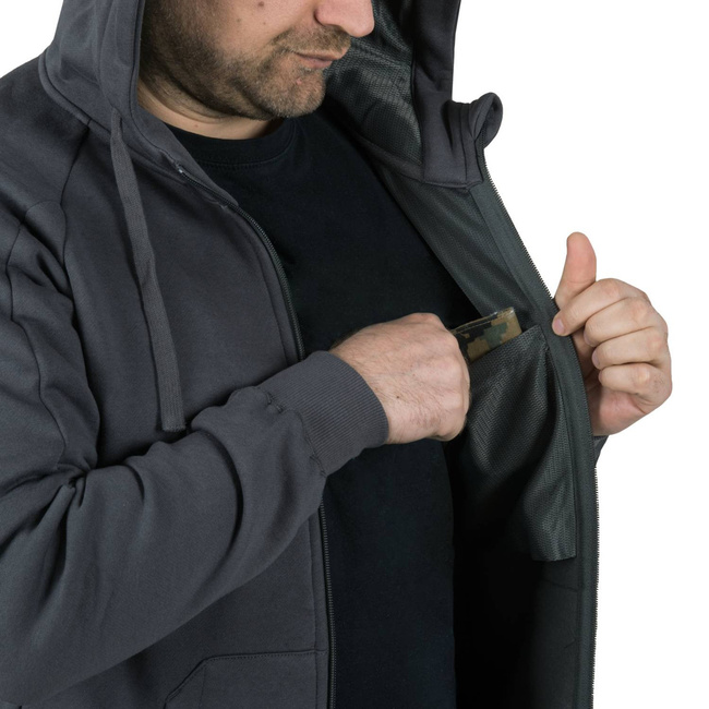 URBAN TACTICAL HOODIE LITE - FULLZIP - HELIKON®  - BLUE
