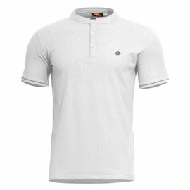 TRICOU - "LEVANTES HENLEY STRIPES" - PENTAGON® - ALB