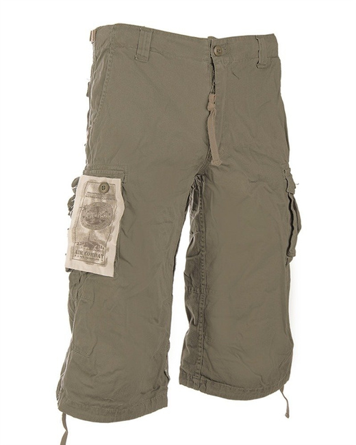Pantalon 3/4 Air Combat, prespalat, Khaki