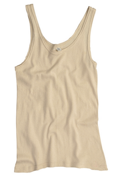 CZECH TANK TOP - WHITE - MILITARY SURPLUS - USED