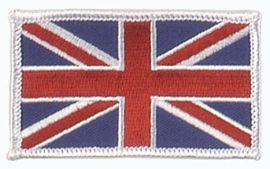EMBLEMA UNITED KINGDOM 50 x 85 MM