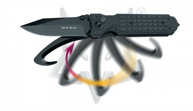 Fox Knives M.P.S.K. Multi Purpose Survival Knife - Survival Rescue black