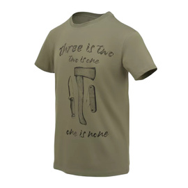 TRICOU ICONIC - ONE IS NONE - VERDE OLIVE - HELIKON-TEX