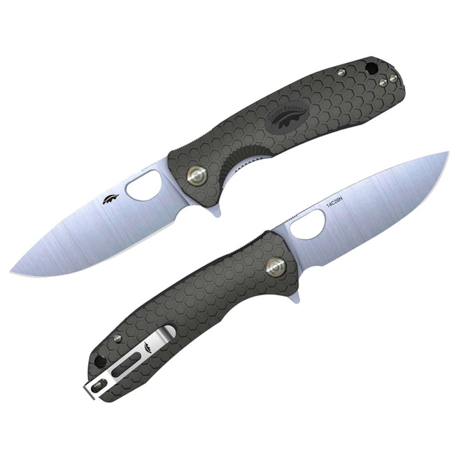 CUTIT DE BUZUNAR FLIPPER 14C28N - Honey Badger - BLACK - MEDIUM