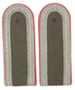 East German Red Epaulets Nco Piping