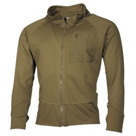 Bluza tactica MFH US cu maneca lunga, culoarea coyote