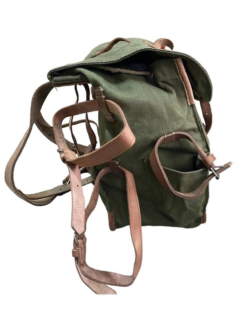 Ranita militara din panza - Armata Romana (Razboiul rece) - produs rar vintage - Verde OD - Ca noua