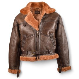 BRIT. RAF SHEEPSKIN LEATHER JACKET