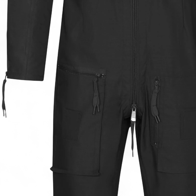 German flight coverall - Black - Mil-Tec