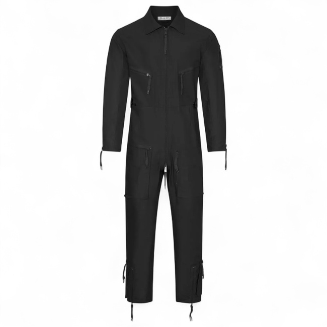 German flight coverall - Black - Mil-Tec