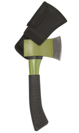 STEEL HATCHET WITH COVER - MIL-TEC - OD