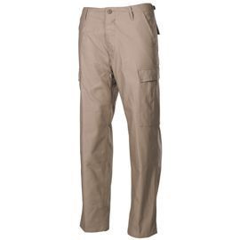 Pantaloni US BDU Khaki - cu intaritura la genunchi si la sezut