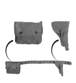 ITALIAN FOLIAGE BELT SET LIKE NEW