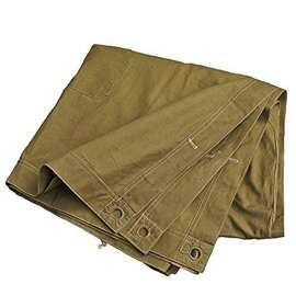 Foaie de cort, model rar din 1957 - verde pal - 1.80x1.80m - Surplus Armata Romana - Ca noua