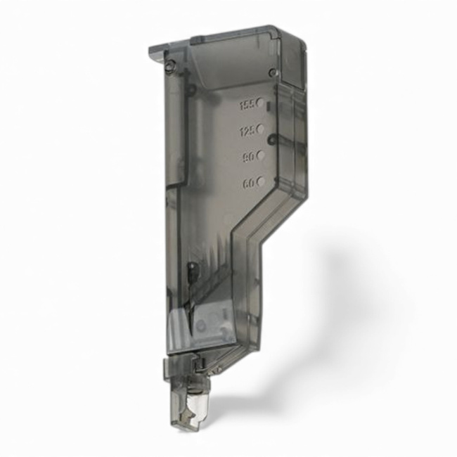 Alimentator pentru incarcatoarelor tip low-cap/mid-cap si pentru incarcatoare de pistol - 150 bile - ABS