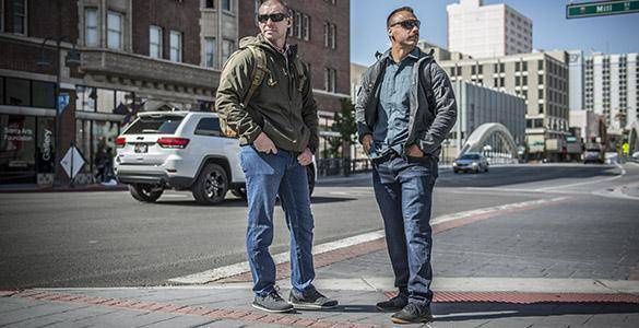 GREYMAN TACTICAL JEANS SLIM - DENIM MID - Helikon-Tex