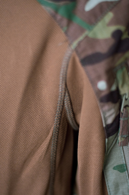 BLUZA TACTICA MCDU COMBAT - NYCO RIPSTOP - MULTICAM/COYOTE - HELIKON TEX