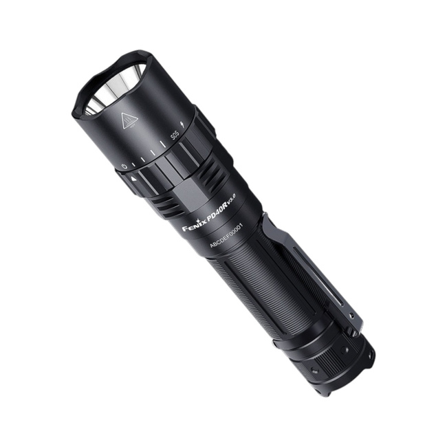 LANTERNA TACTICA CU LED PD40R V3.0 - Fenix - NEAGRA