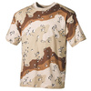 SHORT SLEEVE T-SHIRT - AMERICAN ARMY STYLE - MFH® - 6 COLOURS DESERT