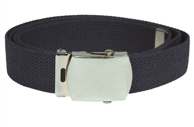 US Dark Blue COTTON WEB BELT