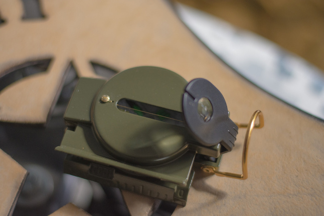 Compass, US type, metal body