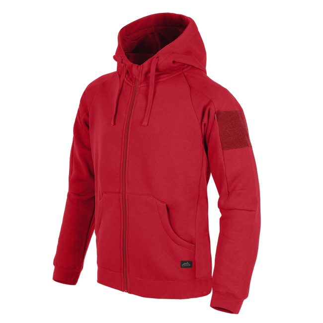 URBAN TACTICAL HOODIE LITE - FULLZIP - HELIKON®  - RED