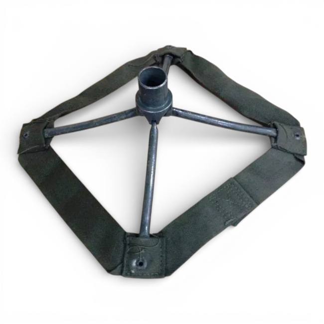 Echipament de sustinere pentru plasa de camuflaj - Surplus militar Armata Germana - Verde OD - In stare buna